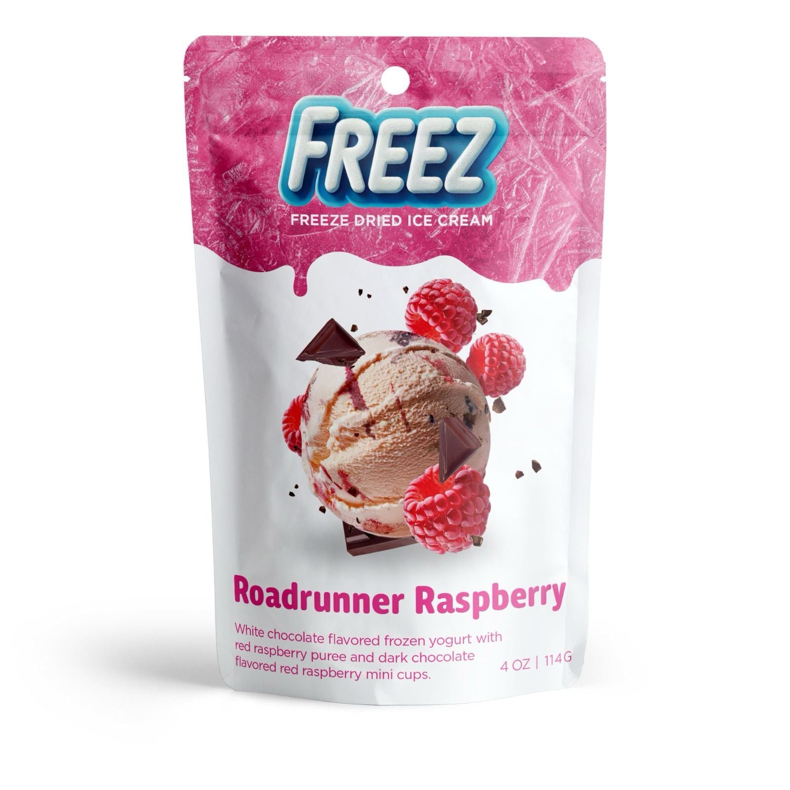 Roadrunner Raspberry | Freeze Dried Ice Cream – Crispy Candies