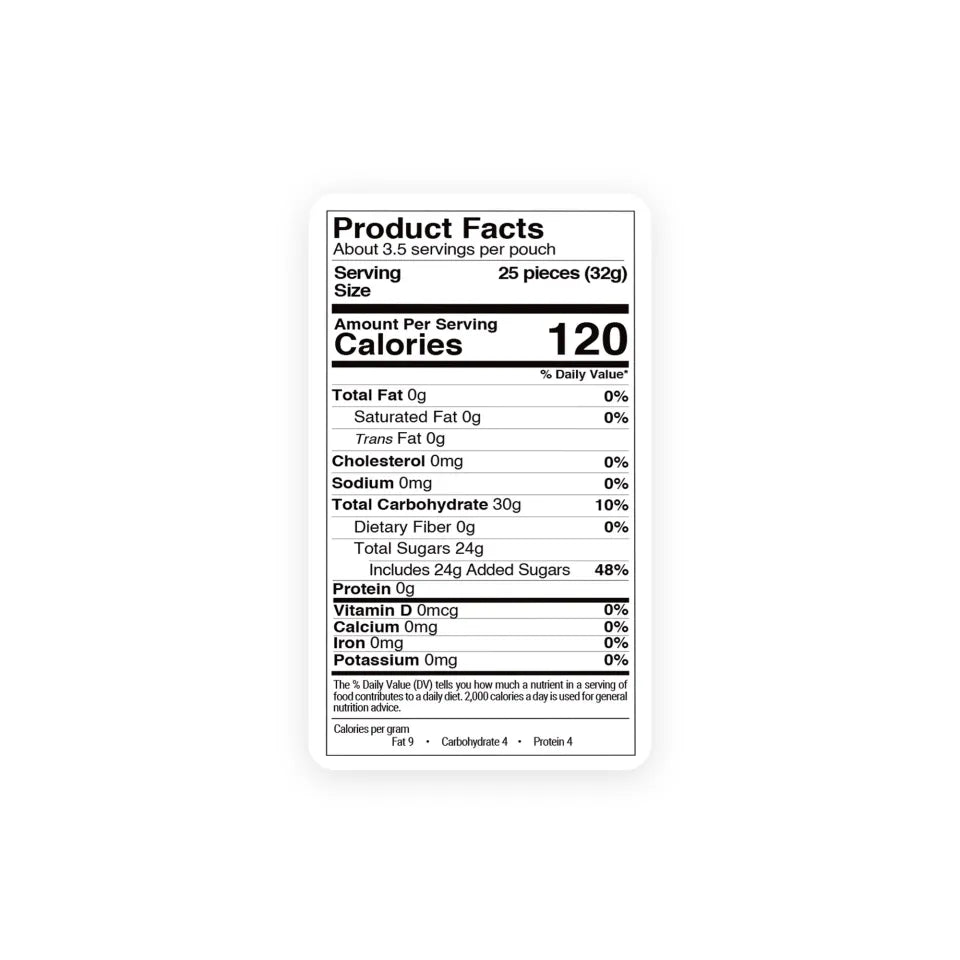 Freeze Dried Cinnamon Candies