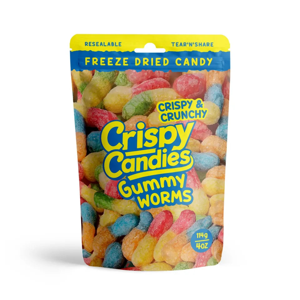 Freeze Dried Gummy Worms