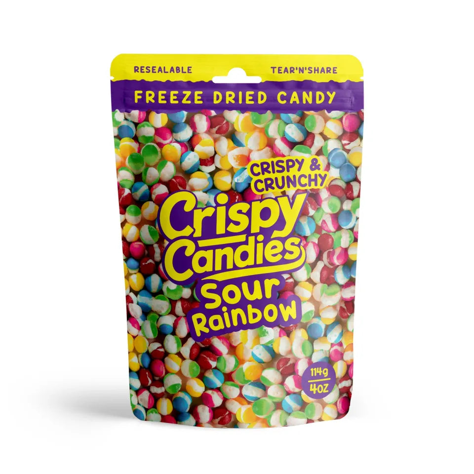 Freeze Dried Rainbow Sour Candies