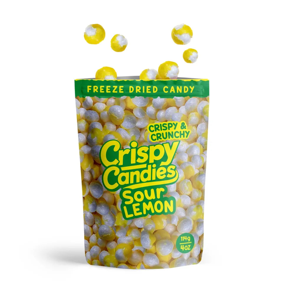 Freeze Dried Sour Lemon Drops