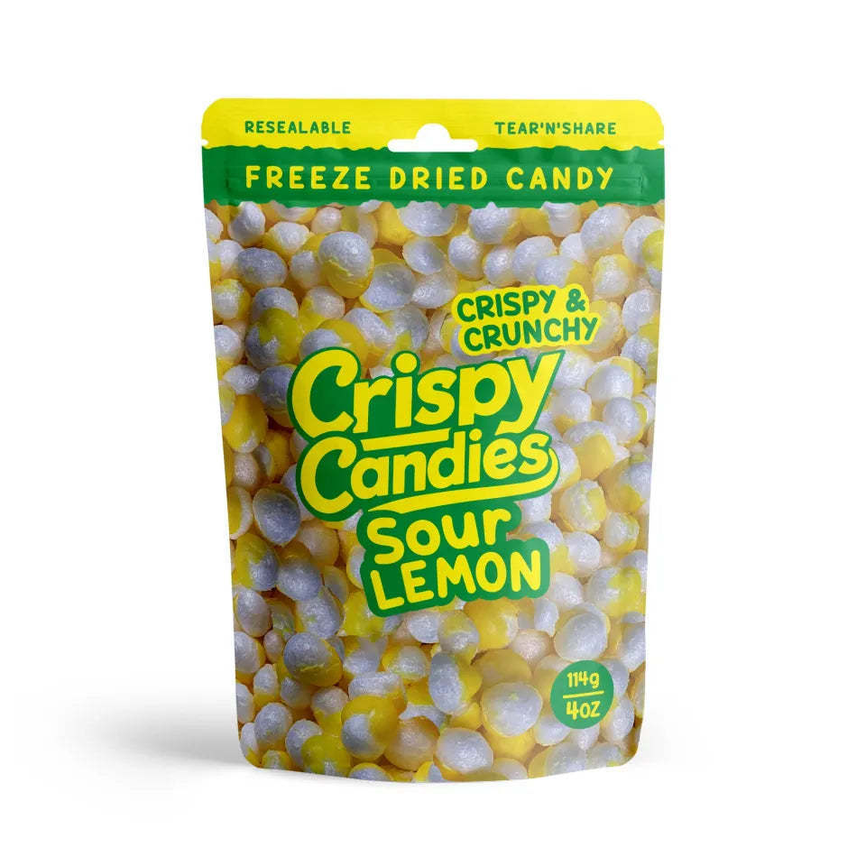 Freeze Dried Sour Lemon Drops